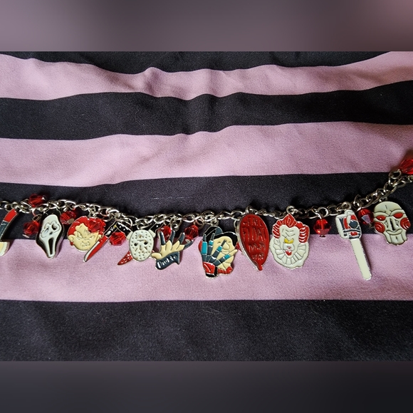 Scary Movie horror Bracelet Jason Voorhees Michael Myers Freddy Ghost Face - Picture 2 of 3